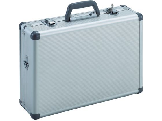 TRUSCO アルミケース 片開き 440×313×128 シルバー TAC-15