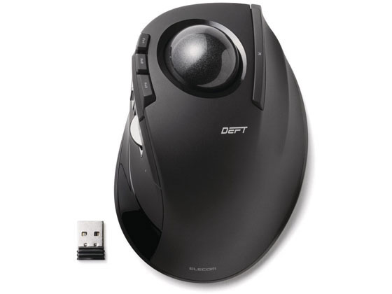 エレコム 無線トラックボールマウス 8ボタンチルト ブラック M-DT2DRBK エレコム 無線トラックボールマウス 8ボタンチルト ブラック M-DT2DRBK
