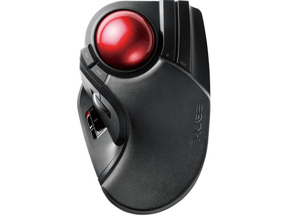 エレコム 大玉無線トラックボールマウス 8ボタンチルト ブラック M-HT1DRXBK エレコム 大玉無線トラックボールマウス 8ボタンチルト ブラック M-HT1DRXBK