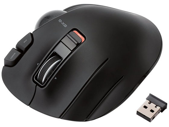 エレコム 無線トラックボールマウス 親指 6ボタン 左手用 M-XT4DRBK エレコム 無線トラックボールマウス 親指 6ボタン 左手用 M-XT4DRBK