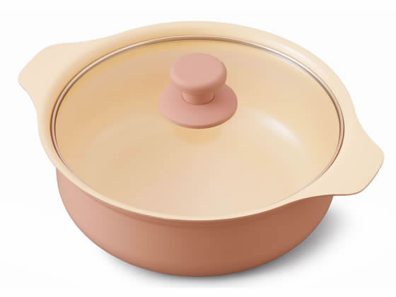 アイリスオーヤマ IHコンロ用鍋単品 24cm ピンク IHKPーP24-P アイリスオーヤマ IHコンロ用鍋単品 24cm ピンク IHKPーP24-P