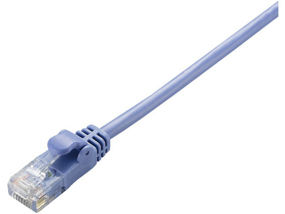 エレコム やわらかLANケーブル Cat5E準拠 1m LD-CTY BU1