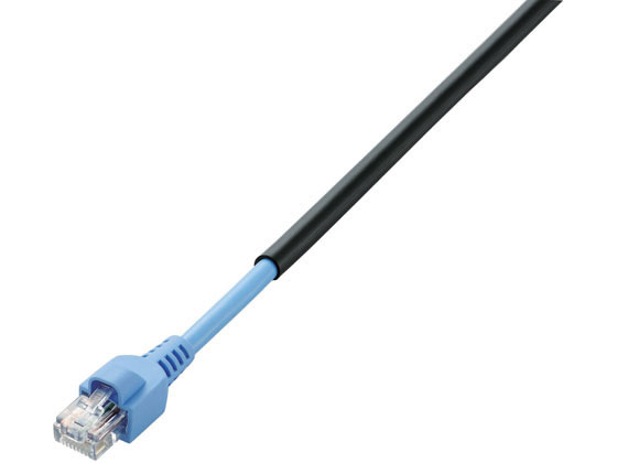 エレコム 屋外用LANケーブル Cat5E 10m LD-VAPFR BK10
