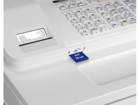 カシオ 電子レジスター10部門 ホワイト SR-S200-EX-WEが50,306円