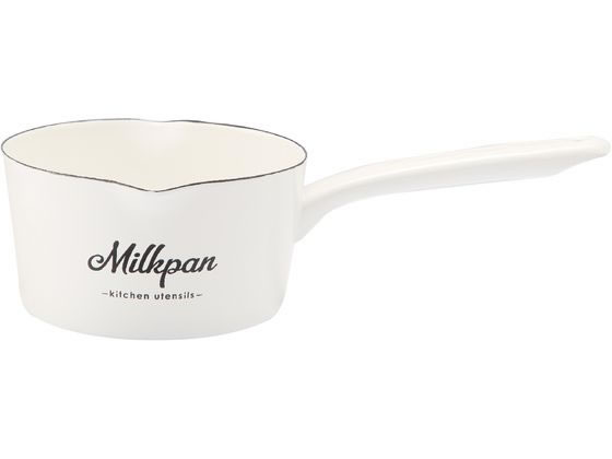 豊琺瑯 Lilly White ホーロー ミルクパン 15cm 「MiLkpan」