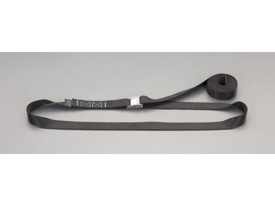 エスコ 荷締ストラップ ステンレス製 カム式 45kg 25mm×6m