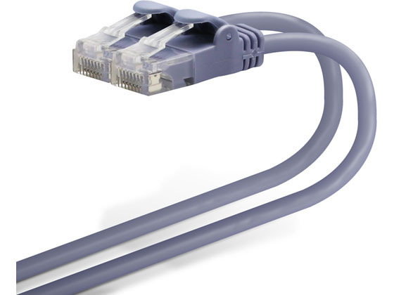 エレコム Gigabit やわらかLANケーブル Cat6準拠 LD-GPY BU2
