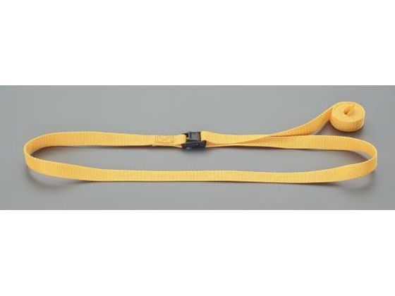 エスコ 荷締ストラップ 橙 20mm×2.0m EA982BA-102