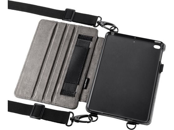 サンワサプライ iPad mini スタンド機能付き ショルダーベルトケース