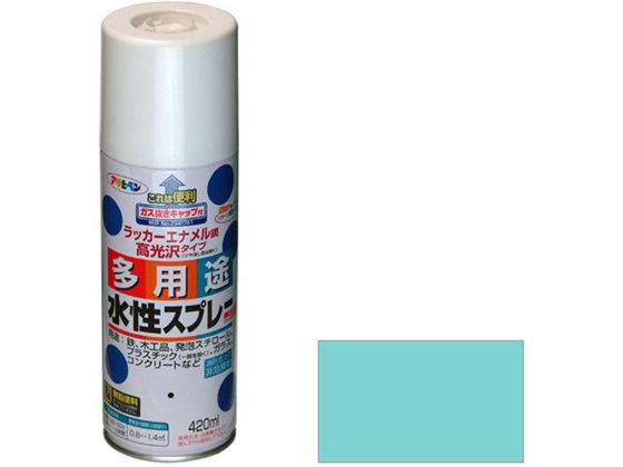 アサヒペン 水性多用途スプレー 420ml ミントグリーン