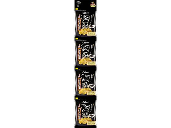カルビー 堅あげポテト ブラックペッパー味 プッチ4 60g カルビー 堅あげポテト ブラックペッパー味 プッチ4 60g
