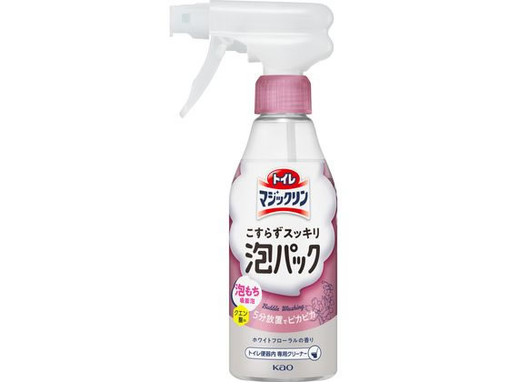 KAO トイレマジックリン こすらずスッキリ泡パック フローラル 本体