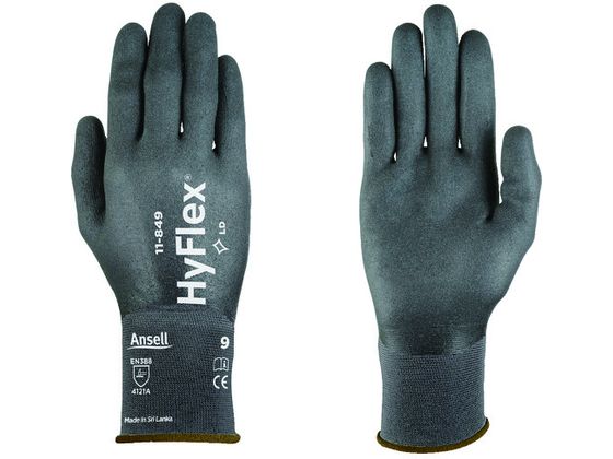 アンセル ニトリル背抜き手袋 ハイフレックス 11-849 XL 11-849-10