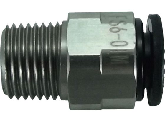 チヨダ ファイブSUSメイルコネクタ 6mm・R1/8 FS6-01M チヨダ ファイブSUSメイルコネクタ 6mm・R1/8 FS6-01M