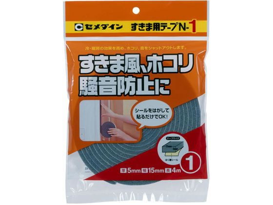 セメダイン すきま用テープ N-1 5×15×4 TP-162