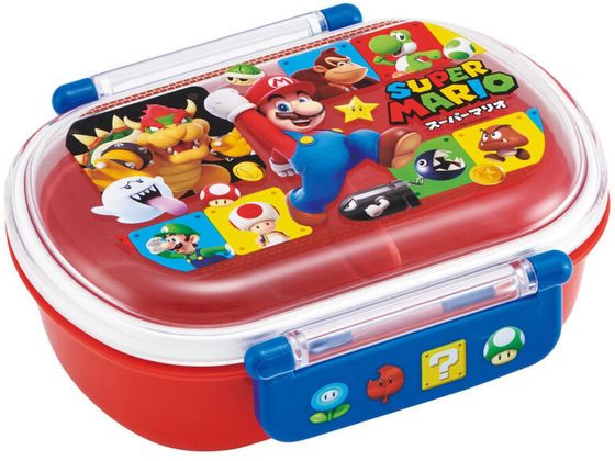 スケーター 抗菌 ふわっと 弁当箱 360ml マリオ QAF2BAAG