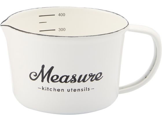 豊琺瑯 Lilly White ホーロー メジャーカップ S 「MeaSure」 豊琺瑯 Lilly White ホーロー メジャーカップ S 「MeaSure」