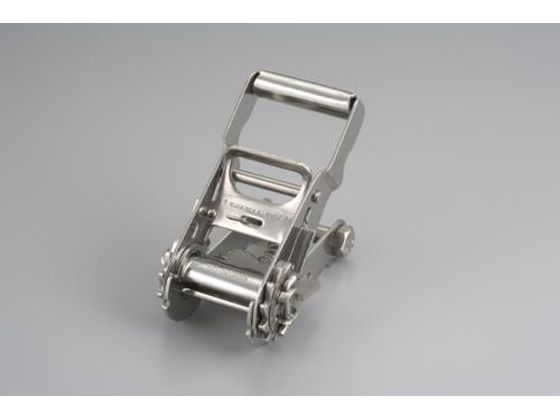 エスコ バックル ラチェット式 ステンレス製 48mm EA982BS-50