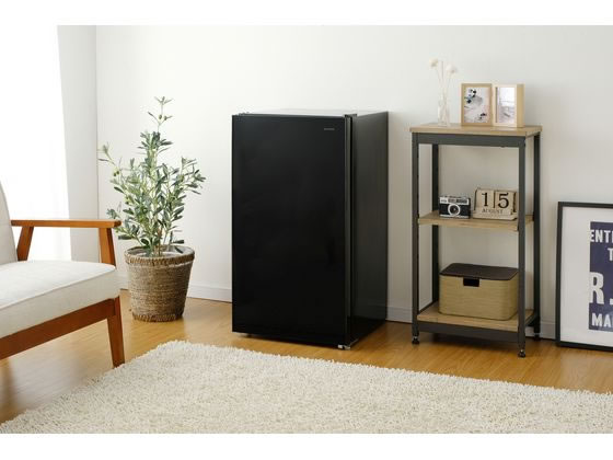 アイリスオーヤマ 冷蔵庫 93L ブラック IRJD-9A-Bが26,477円-運送便
