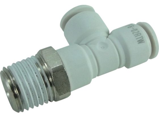 チヨダ ファイブメイルランティ W(白)6mm・R1/4 F6-02RTW チヨダ ファイブメイルランティ W(白)6mm・R1/4 F6-02RTW