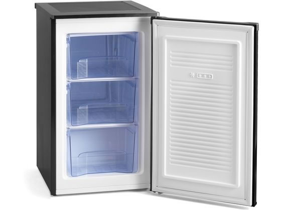 美品　アイリスオーヤマ 冷凍庫 60L ブラック IUSD-6B-B Amazon | アイリスオーヤマ 冷凍庫 60L 小型 右開き 温度調節5