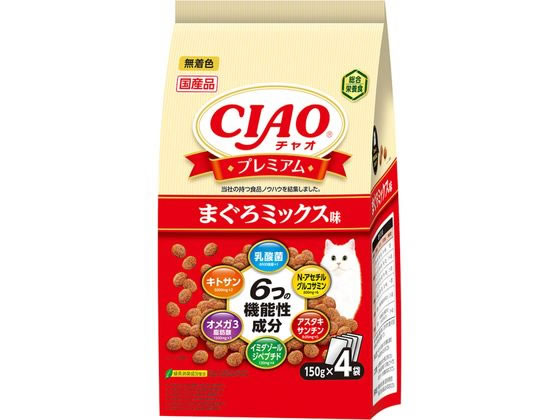 いなば CIAO プレミアム まぐろミックス味 150g×4袋 いなば CIAO プレミアム まぐろミックス味 150g×4袋