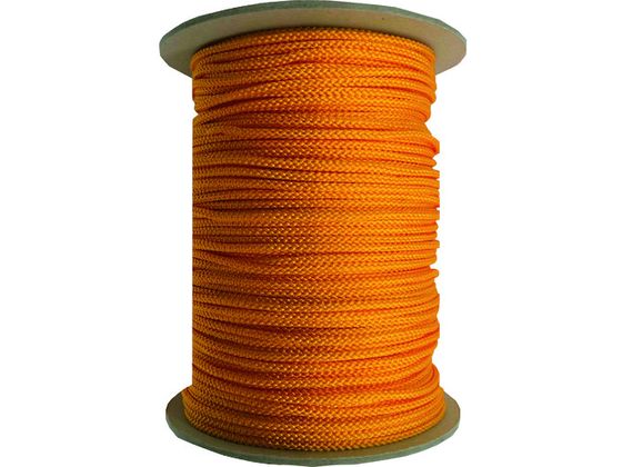 ユタカメイク 江戸打ち紐 山吹 約4mm×130m PAR-8125
