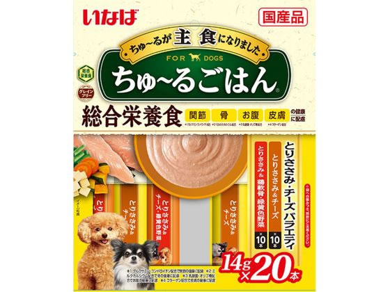 いなば ちゅーるごはん とりささみ・チーズバラエティ 20本 いなば ちゅーるごはん とりささみ・チーズバラエティ 20本