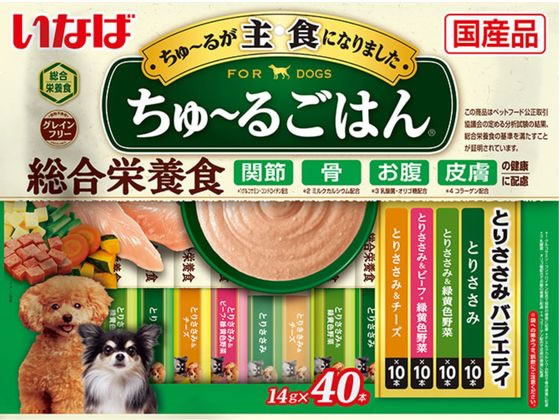 いなば ちゅーるごはん とりささみバラエティ 14g×40本 いなば ちゅーるごはん とりささみバラエティ 14g×40本