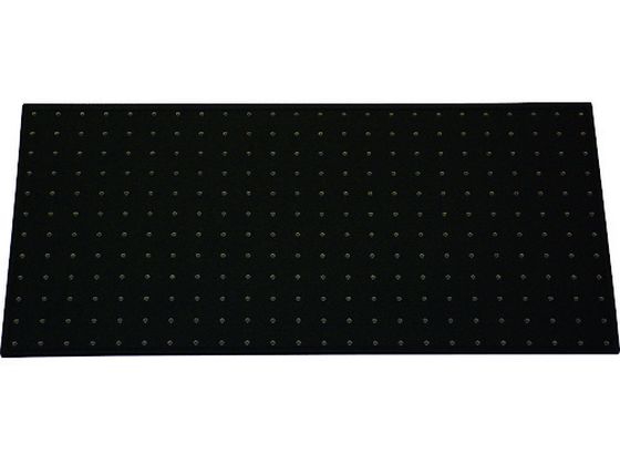 光 パンチングボード フレーム付 黒 610×305×6.5mm