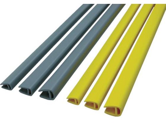 TRUSCO H鋼ショックレスガードM 1m イエロー THSR-1M-Y