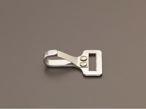 エスコ ストラップフック ステンレス製 25.4mm EA638FL-25