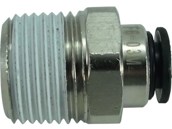チヨダ ファイブメイルコネクタ 6mm・R3/8 F6-03M チヨダ ファイブメイルコネクタ 6mm・R3/8 F6-03M