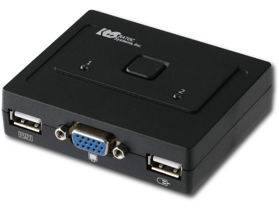 ラトックシステム VGAパソコン切替器(2台用) RS-230U
