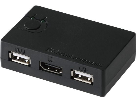ラトックシステム HDMIパソコン切替器(2台用) RS-230UH