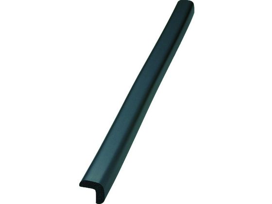 TRUSCO 安心クッション L字型 油面接着 小 1本入 ブラック