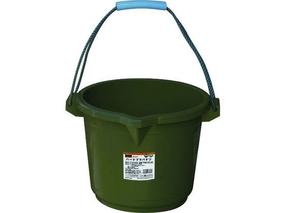 TRUSCO ハードプラバケツ 20L OD色 THB-20-OD