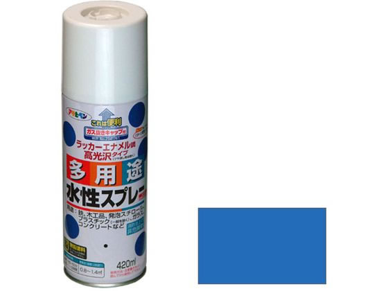 アサヒペン 水性多用途スプレー 420ml スカイブルー