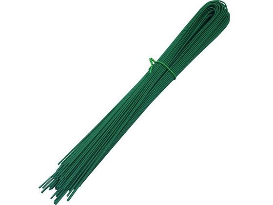 TRUSCO 錆びに強いU字被覆結束線 緑色 450mm 約210g