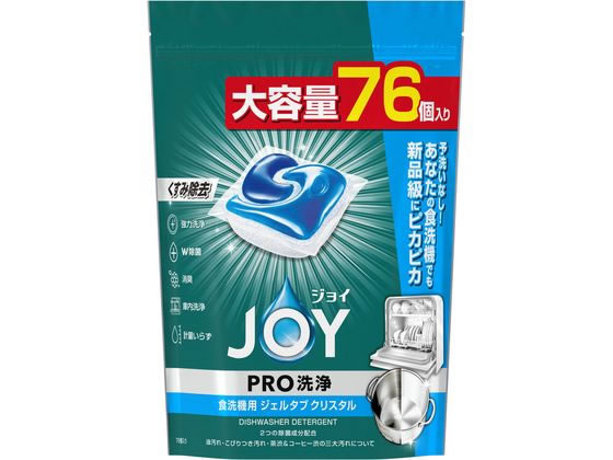 P & G ジョイ ジェルタブ クリスタル 76個