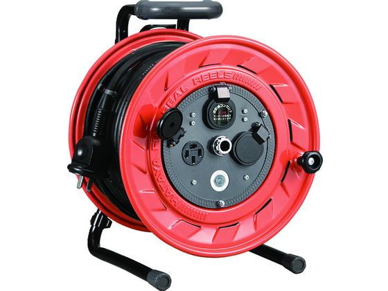 ハタヤ 三相200V型コードリール 3.5スケア電線 30m アース付 LP-332M ハタヤ 三相200V型コードリール 3.5スケア電線 30m アース付 LP-332M