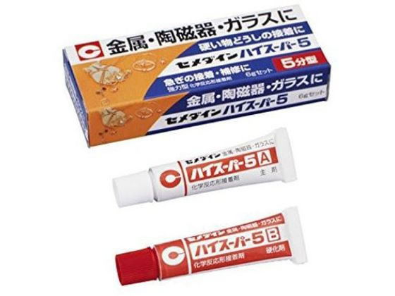 セメダイン ハイスーパー5 6gセット 箱