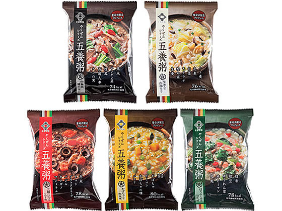養命酒製造 五養粥5種アソートセット 10食 養命酒製造 五養粥5種アソートセット 10食