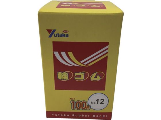 ユタカメイク 輪ゴム箱入り #12 100g TTB-1210