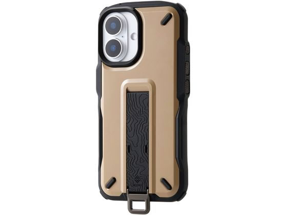 エレコム iPhone16 ケース NESTOUT ベージュ PM-A24ANESTBE エレコム iPhone16 ケース NESTOUT ベージュ PM-A24ANESTBE