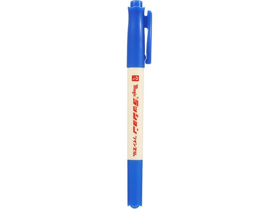 寺西化学工業 マジックインキ ラッションツインスリム 青 MRT70P-T3