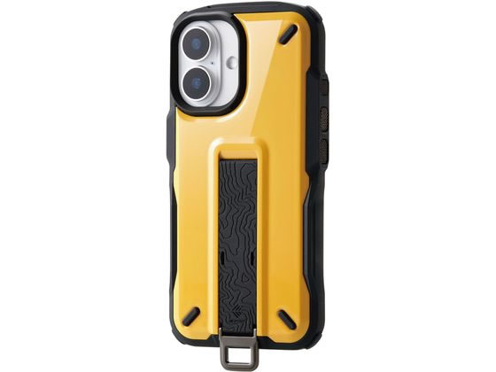 エレコム iPhone16 ケース NESTOUT イエロー PM-A24ANESTYL エレコム iPhone16 ケース NESTOUT イエロー PM-A24ANESTYL