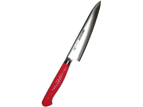 ハセガワ 抗菌カラー庖丁 ペティーナイフ MPK-15 15cm レッド