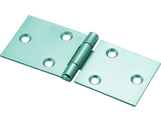 TRUSCO スチール製横長蝶番 三価クロムメッキ仕上げ 全長32mm4個