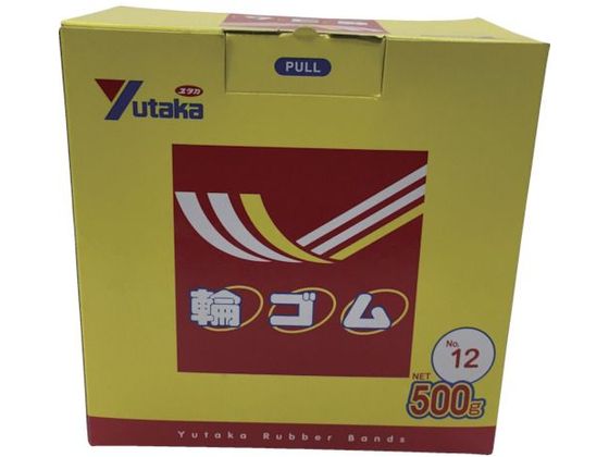 ユタカメイク 輪ゴム箱入り #12 500g TTB-1250